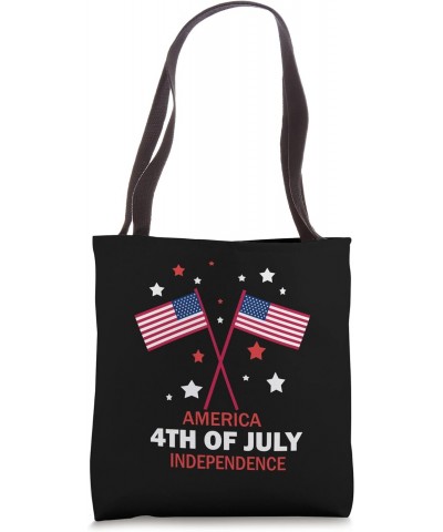 America July 4th Day Independence US Flag Patriotic Tote Bag $11.70 Totes