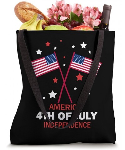 America July 4th Day Independence US Flag Patriotic Tote Bag $11.70 Totes