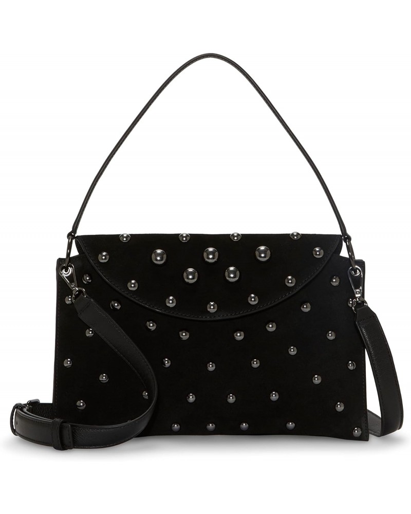 Waiyd Crossbody, Black Suede $68.88 Crossbody Bags