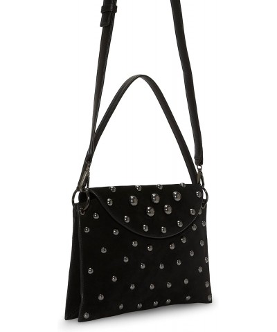 Waiyd Crossbody, Black Suede $68.88 Crossbody Bags