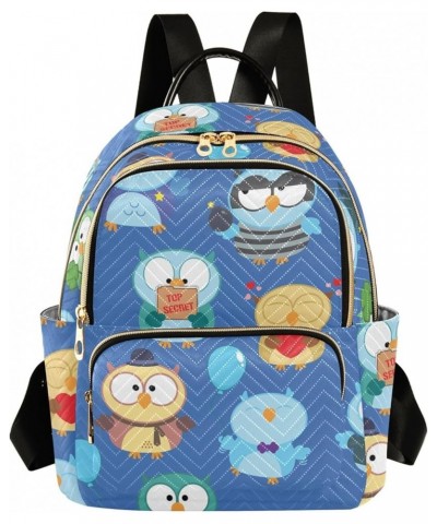 Mini Backpack Purse for Women Lightweight Girls Small Size Cute Bird Owl School Teens College Traveling Small $17.48 Backpacks