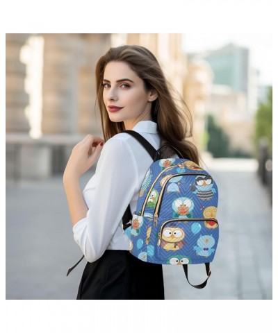 Mini Backpack Purse for Women Lightweight Girls Small Size Cute Bird Owl School Teens College Traveling Small $17.48 Backpacks