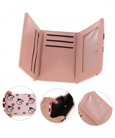 3pcs Compact Wallet Cow Wallet Cow Print Stuff Womens Western Wallet Tri- Folded Wallet Pocket Holder Mini Women Tote Handbag...