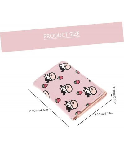 3pcs Compact Wallet Cow Wallet Cow Print Stuff Womens Western Wallet Tri- Folded Wallet Pocket Holder Mini Women Tote Handbag...