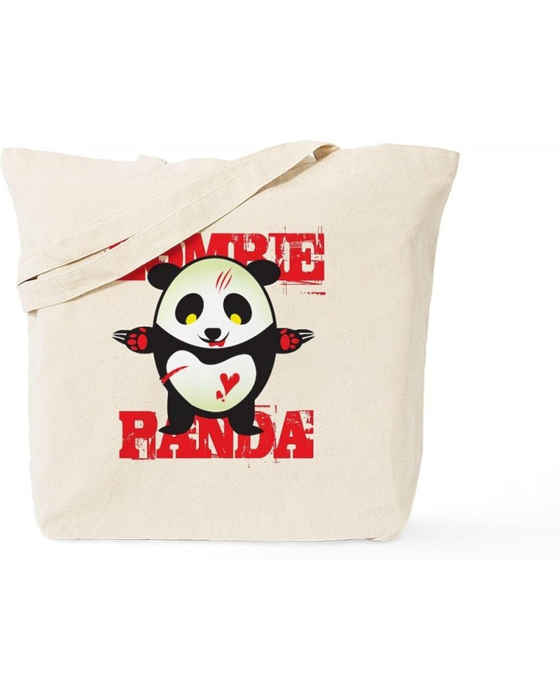 Baby Panda Tote Bag Natural Canvas Tote Bag, Cloth Shopping Bag Zombie Panda Tote Bag $8.95 Travel Gear