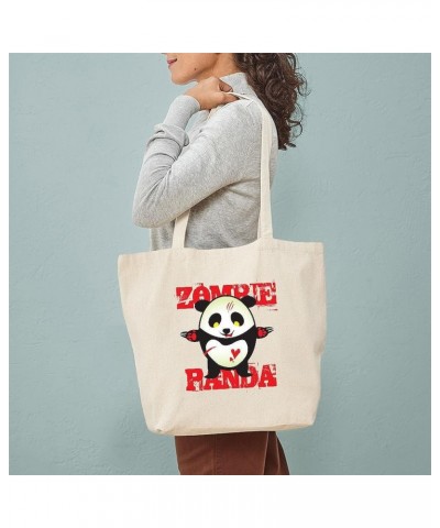 Baby Panda Tote Bag Natural Canvas Tote Bag, Cloth Shopping Bag Zombie Panda Tote Bag $8.95 Travel Gear