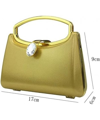 Women's Evening Handbags Evening Clutch PU Handbag, Diamond Design, for Business Banquet, Party Yellow $30.57 Evening Bags