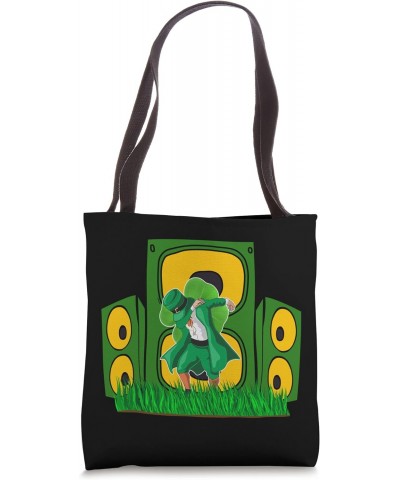 Lucky Dabbin Green Dancing Leprechaun St. Patrick's Day Idea Tote Bag $16.24 Totes