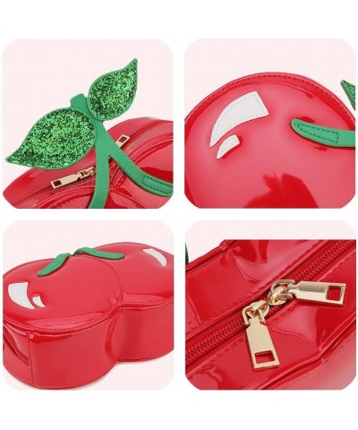 Fun Shape Purse for Women Novelty Handbags Unique Chain Crossbody Bag for Teens with Adjustable Shoulder Strap Red Cherry $8....