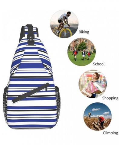 Lightweight Sling Backpack Soft Colors Eiffel Tower Pattern France Shoulder Chest Bag Sling Bag Travel Hiking Small Backpack ...