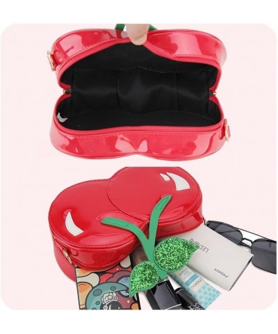 Fun Shape Purse for Women Novelty Handbags Unique Chain Crossbody Bag for Teens with Adjustable Shoulder Strap Red Cherry $8....