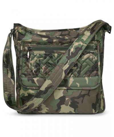 Hopscotch Crossbody Bag, Camo Green $36.41 Crossbody Bags