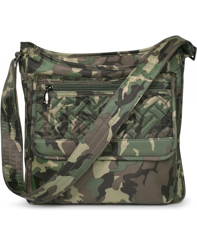 Hopscotch Crossbody Bag, Camo Green $36.41 Crossbody Bags