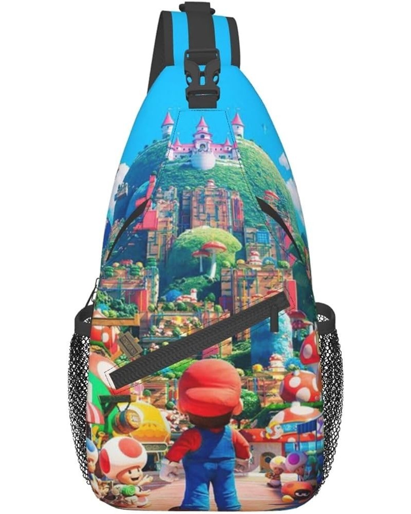 Cute Anime Cartoon Chest Crossbody Bag Men Women Casual Sling Backpacks Sling Bag For Travel Hiking Sport Gifts E9 E5 $12.55 ...