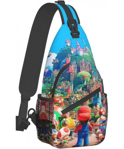 Cute Anime Cartoon Chest Crossbody Bag Men Women Casual Sling Backpacks Sling Bag For Travel Hiking Sport Gifts E9 E5 $12.55 ...