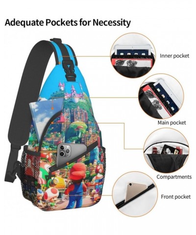 Cute Anime Cartoon Chest Crossbody Bag Men Women Casual Sling Backpacks Sling Bag For Travel Hiking Sport Gifts E9 E5 $12.55 ...