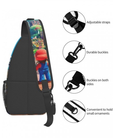 Cute Anime Cartoon Chest Crossbody Bag Men Women Casual Sling Backpacks Sling Bag For Travel Hiking Sport Gifts E9 E5 $12.55 ...