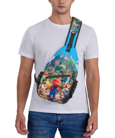 Cute Anime Cartoon Chest Crossbody Bag Men Women Casual Sling Backpacks Sling Bag For Travel Hiking Sport Gifts E9 E5 $12.55 ...