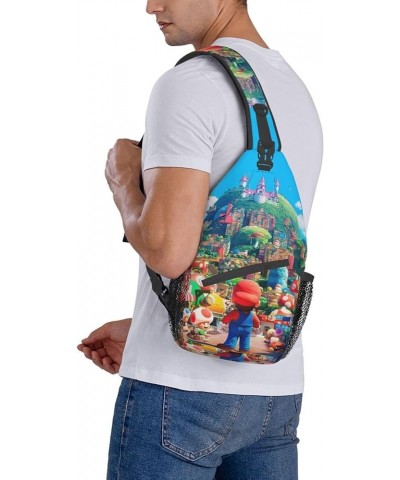 Cute Anime Cartoon Chest Crossbody Bag Men Women Casual Sling Backpacks Sling Bag For Travel Hiking Sport Gifts E9 E5 $12.55 ...