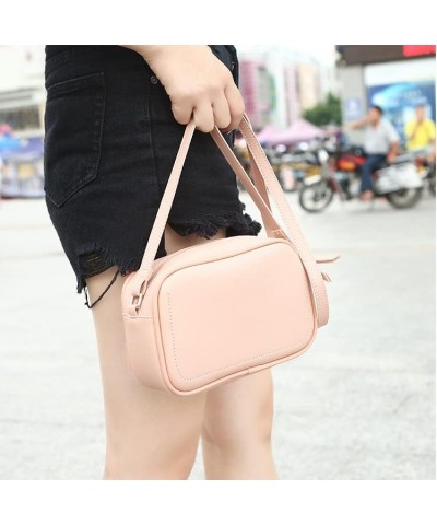 Women's Shoulder Messenger Bag Mini Women's Bag Small Square Bag Fashion Simple Ladies Wallet (Color : F) B $32.83 Wallets