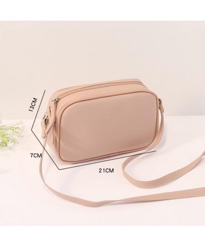 Women's Shoulder Messenger Bag Mini Women's Bag Small Square Bag Fashion Simple Ladies Wallet (Color : F) B $32.83 Wallets