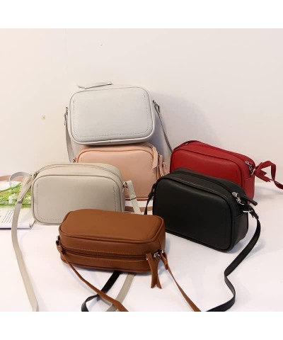 Women's Shoulder Messenger Bag Mini Women's Bag Small Square Bag Fashion Simple Ladies Wallet (Color : F) B $32.83 Wallets