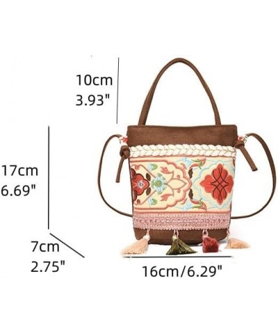 Canvas Bags For Women Shoulder Bag, Ethnic Style Versatile Large-capacity Shopping Travel Storage(3pcs) Style 6 $20.29 Should...