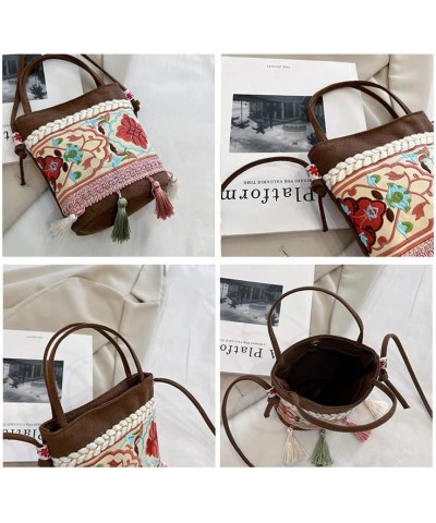 Canvas Bags For Women Shoulder Bag, Ethnic Style Versatile Large-capacity Shopping Travel Storage(3pcs) Style 6 $20.29 Should...