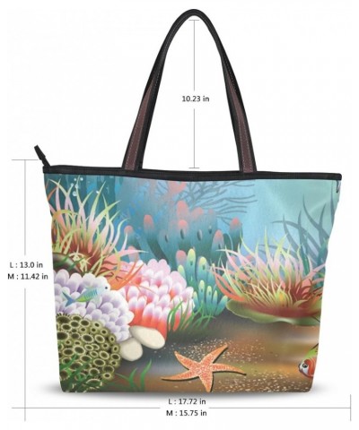 Women Tote Bag Cactus Flamingo Floral Hummingbirds Beach Handbag Shoulder Bag Multi08 $11.92 Totes