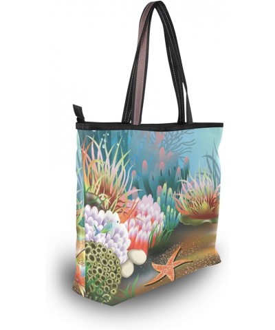 Women Tote Bag Cactus Flamingo Floral Hummingbirds Beach Handbag Shoulder Bag Multi08 $11.92 Totes