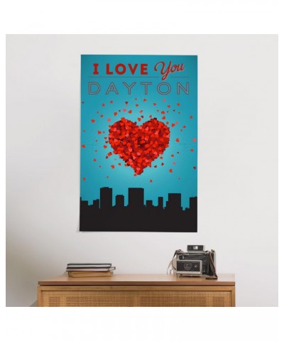 24x36 Inch Giclee Print, I Love You Dayton, Ohio $26.99 Totes