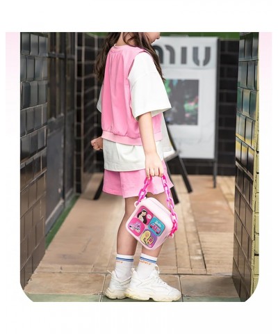 Pink Cute Satchel Bag for Women Pink Hobo Bag Cute Shoulder Bag Crossbody Bag Handbag for Pink Party Accessories $26.94 Hobo ...