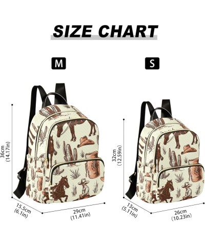 Small Backpack Purse for Women, Horse Men Travel Bag Casual Daypack Shoulder Bag Small $18.00 Backpacks