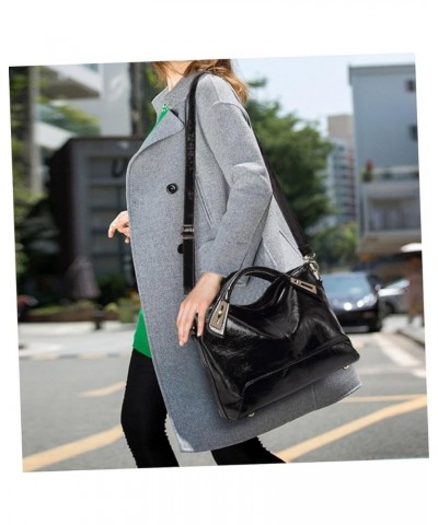 2pcs Across Body Bag for Women Ladies Crossbody Bags Ladies Tote Handbags Shoulder Bag for Women Leather Blackx2pcs $24.27 Totes