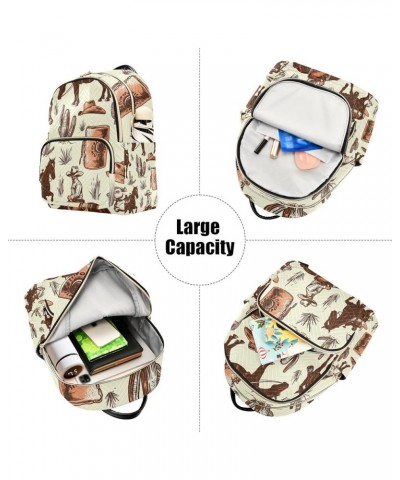 Small Backpack Purse for Women, Horse Men Travel Bag Casual Daypack Shoulder Bag Small $18.00 Backpacks