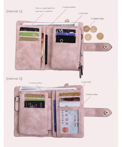 ZengSong Wallet Women Small for Travel Womens Cardholder Bifold Cute with Zipper Card Holder Credit Wallets(Gray) Military Gr...