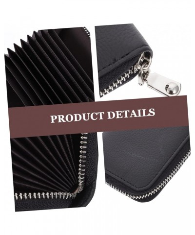 3 Pcs Coin Purse Fashionable Wallet Leather Credit Holder Wallet Black Wallet Zipper Coin Wallet Coin Pouch Womens Wallet Blo...