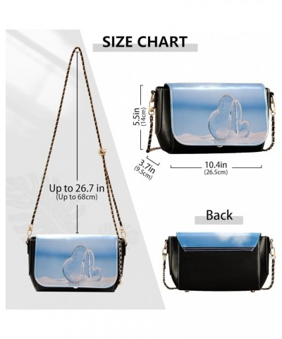 Crossbody Bags for Women Trendy Women's Black Shoulder Bag Small PU Leather Flap Cross Body Bag Handbags Pattern8 $19.26 Cros...