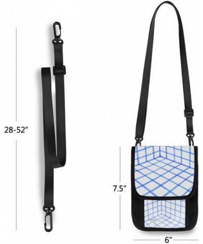 Small Crossbody Cell Phone Purse Bag 3 for Women Wallet Purse Plaid Blue Mini Messenger Shoulder Handbag 22 $11.59 Crossbody ...