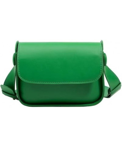 Ladies Casual Crossbody Bag, Fashionable Pu Leather Small Square Bag, Shoulder Armpit Bag(green) $15.11 Shoulder Bags