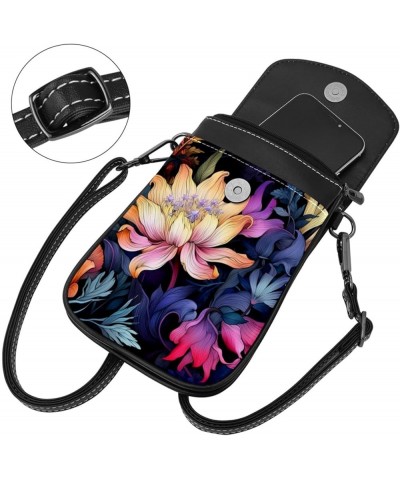 Classic PU Leather Phone Bag - Durable Cell Phone Wallet, Convenient Crossbody Purse Funny Hedgehog Pattern Multicoloured2 $1...