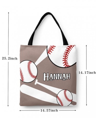 Personalized Name Soft Ball Sport Number Team Handbag Gift Bags Christmas Treat Bags for Holiday Party Gift Bags Multi 5th $1...