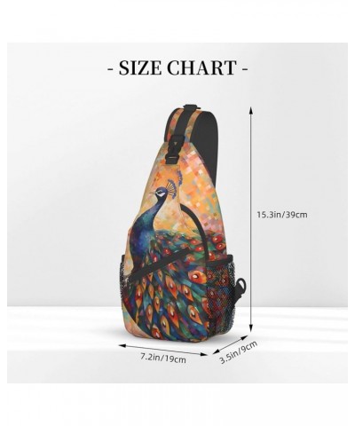 Fashion Chest Sling Bag For Women Men Adjustable Strap Crossbody Shoulder Backpack Hiking Travel Fashion Unisex Daypack Beaut...