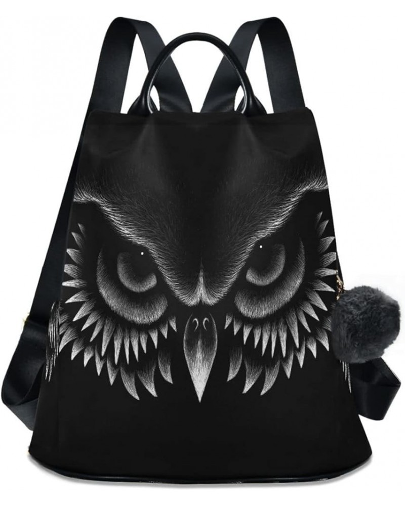 Hipster Vintage Owl Bird Large Women's Fashion Casual Backpack Purse Shoulder Travel Bag Multicolor 2 $16.40 Backpacks