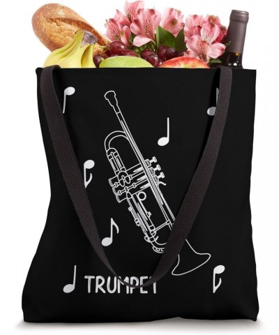 Music Notes Trumpet Tote Bag $9.60 Totes