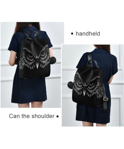 Hipster Vintage Owl Bird Large Women's Fashion Casual Backpack Purse Shoulder Travel Bag Multicolor 2 $16.40 Backpacks