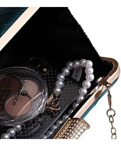 Evening Bag Both Side Sparkly Bag， Tassel Craft Women's Hand-Held Party Bag Evening Bag (Color : Gold) Blue $22.66 Evening Bags