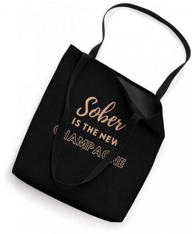 Toast to Sobriety: Sober is the New Champagne funny Tote Bag $9.46 Totes