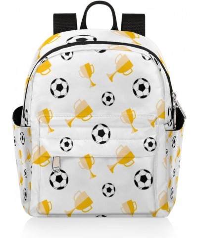 Football Trophies Mini Backpack Purse for Women, Soccer Small Fashion Daypack Lightweight, Cute Casual Travel Bag $15.19 Back...