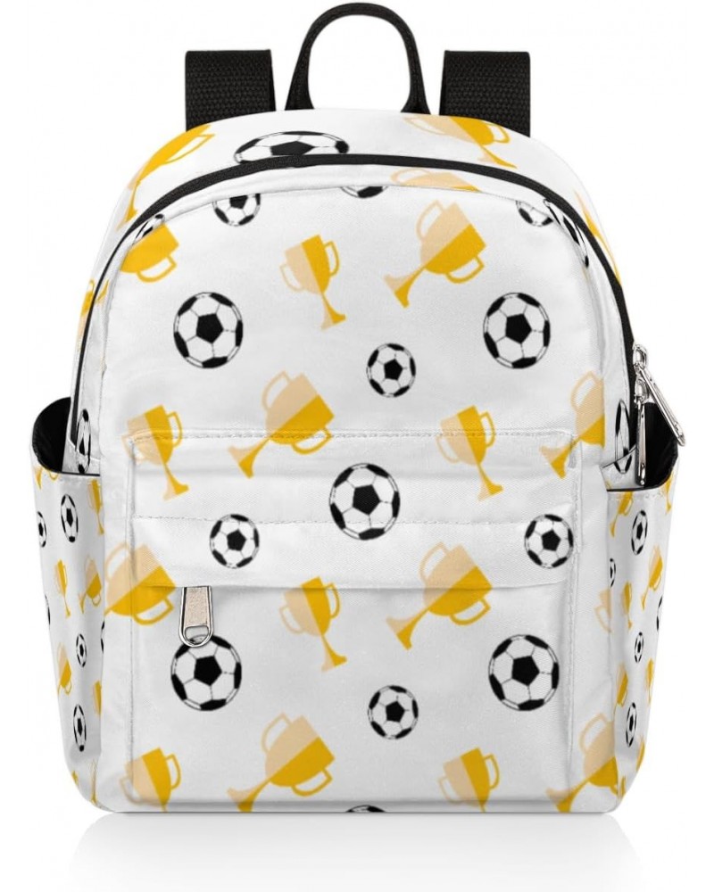 Football Trophies Mini Backpack Purse for Women, Soccer Small Fashion Daypack Lightweight, Cute Casual Travel Bag $15.19 Back...